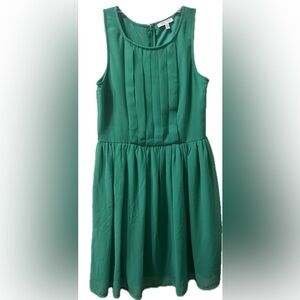 dELiA*s | Green Pleat Dress